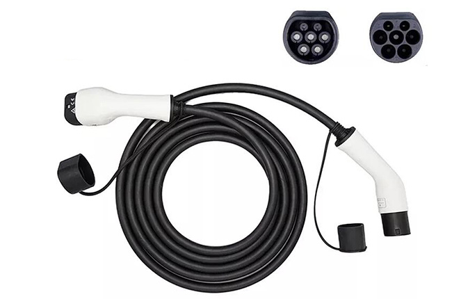 5m Type 2 to Type 2 EV Charger Cable