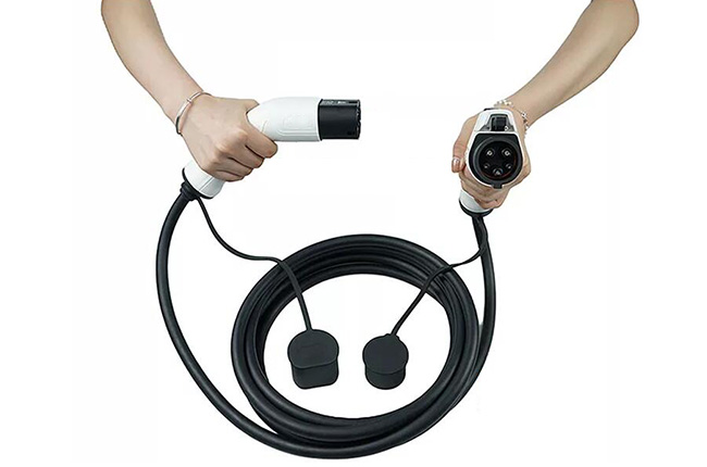 10m Type 2 EV Car Charging Cable, 7.2KW Electric Cable
