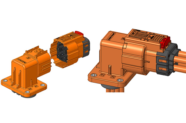 4 pole HVIL connector