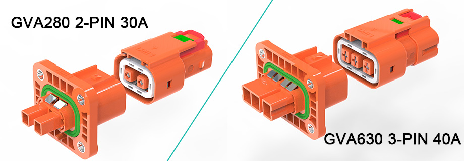 GVA630 and GVA280 series low current connector