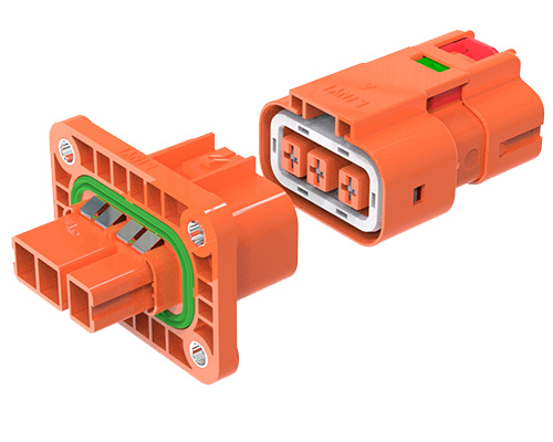GVA630 series 40A 3-pin HV plastic connector
