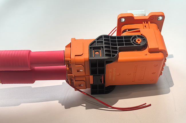 350a high voltage connector mating socket