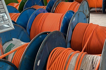 HV Cable with Iron Spool Packaging