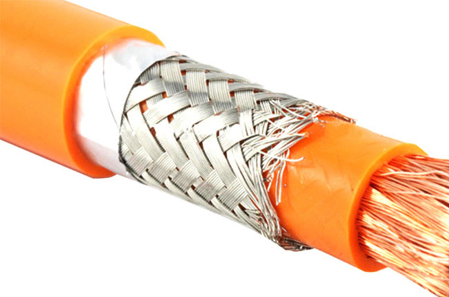 Shielded High Voltage Silicone Rubber Copper Cable