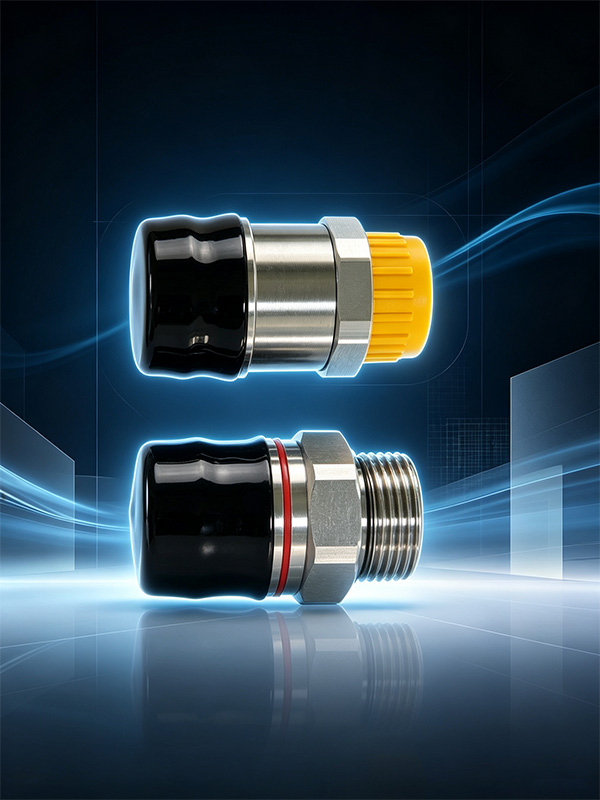 High Flow Liquid Cooling Quick Coupling