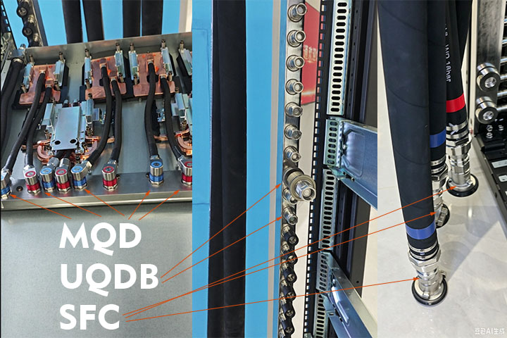 SFC couplings in GB300 server