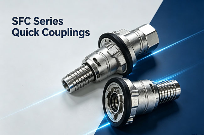 SFC Series Full-Flow Interlocking Ball Valve Quick Coupling