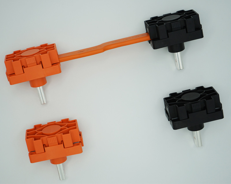 copper bus bar connector
