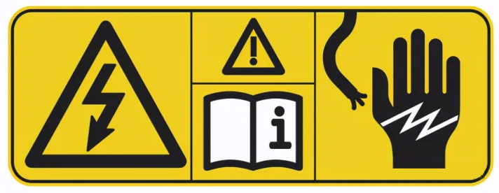 high voltage warning signs