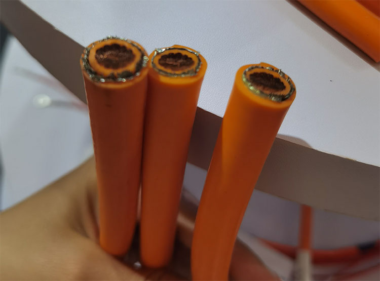 wire diameters of high voltage wiring harness