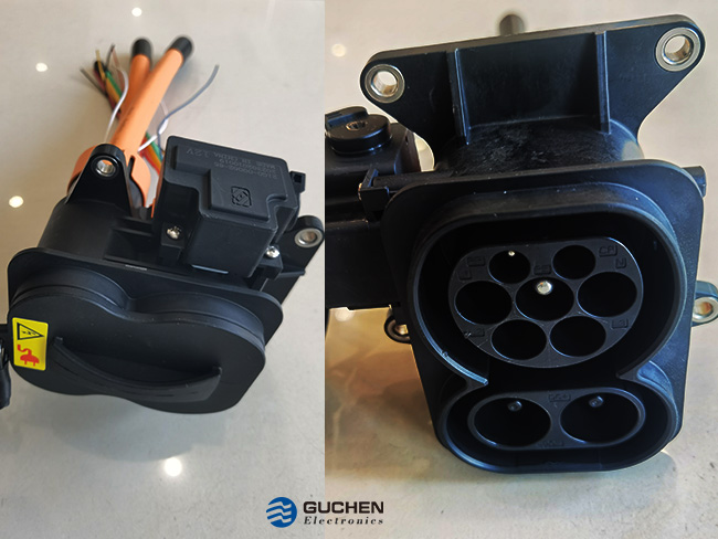 CCS type 2 charging socket for electric truck
